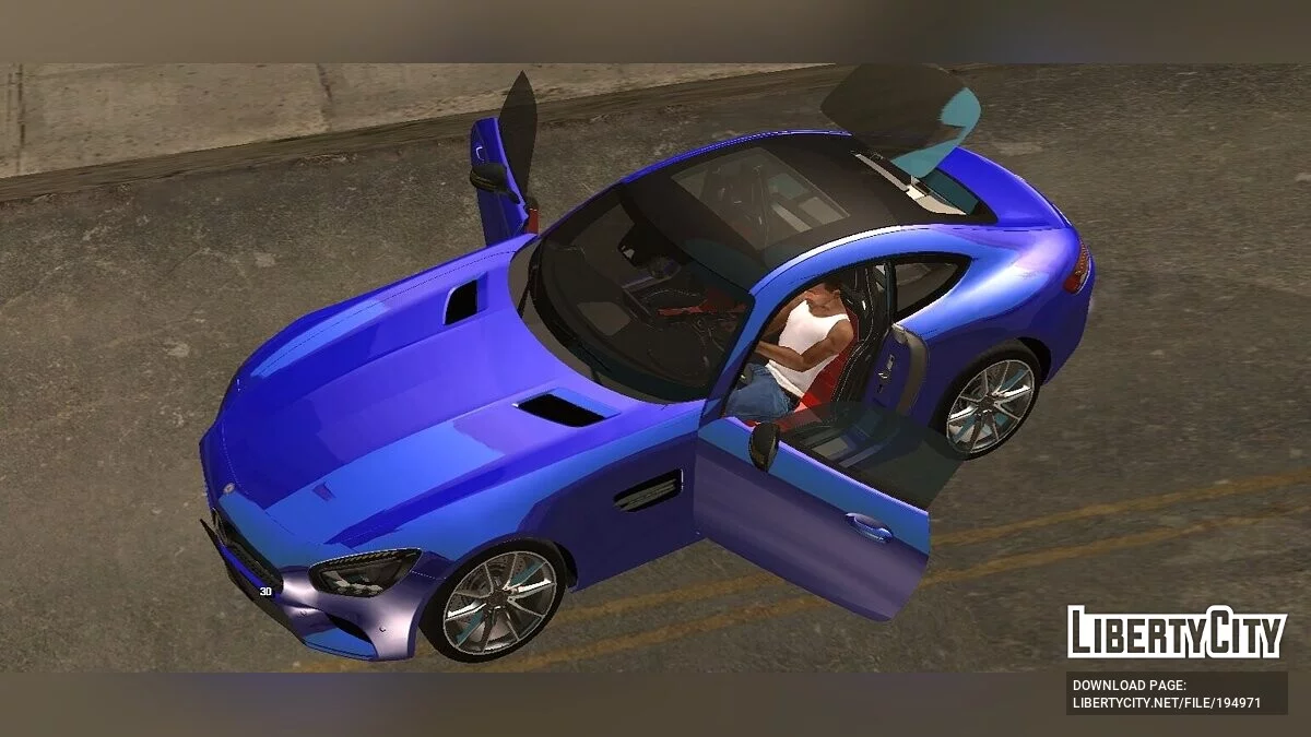 Mercedes-Benz AMG GT / GTA San Andreas (iOS, Android)