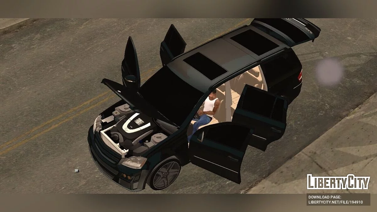 Mercedes-Benz GL500 Brabus / GTA San Andreas (iOS, Android)
