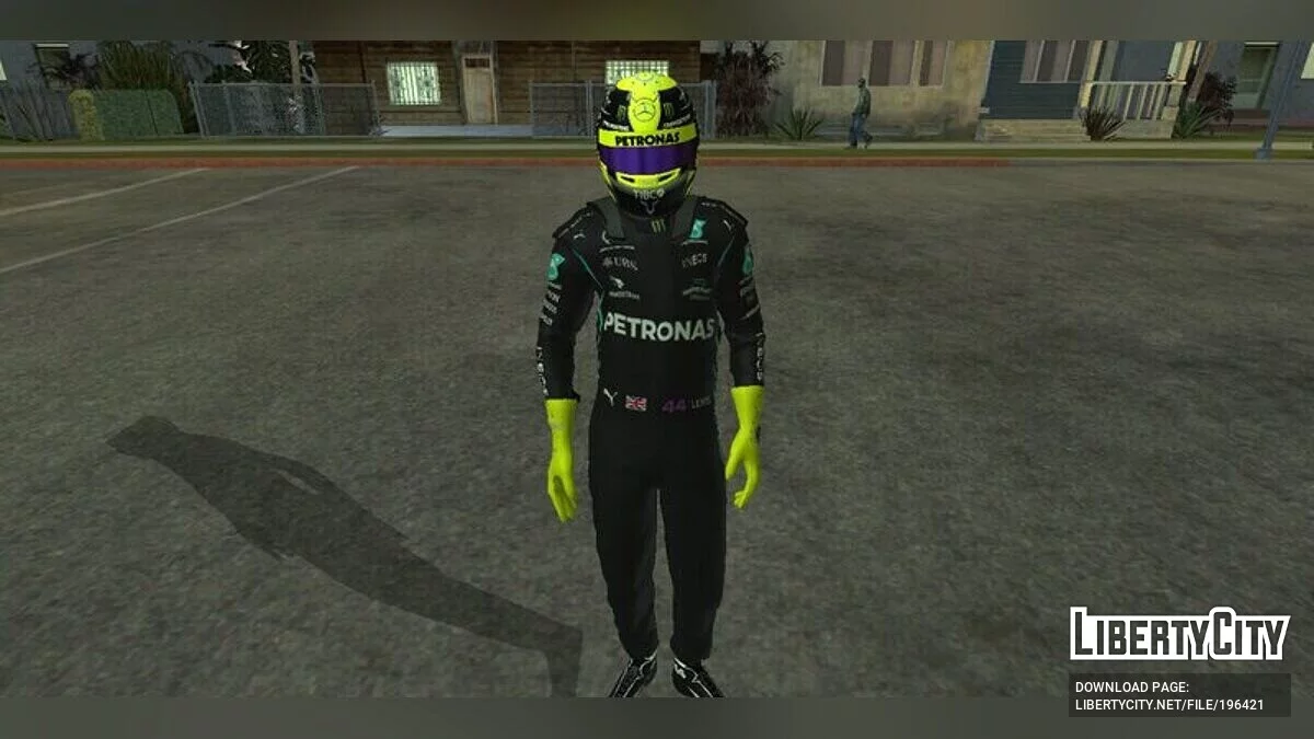 مرسيدس-AMG F1 W12 مع 2023 + لويس هاميلتون / GTA سان أندرياس (iOS، أندرويد)