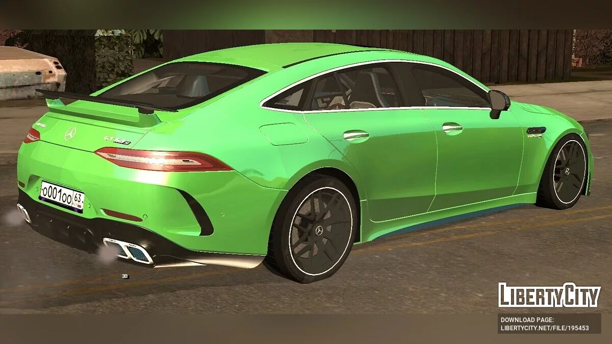 Mercedes-Benz AMG GT 63S / GTA San Andreas (iOS, Android)