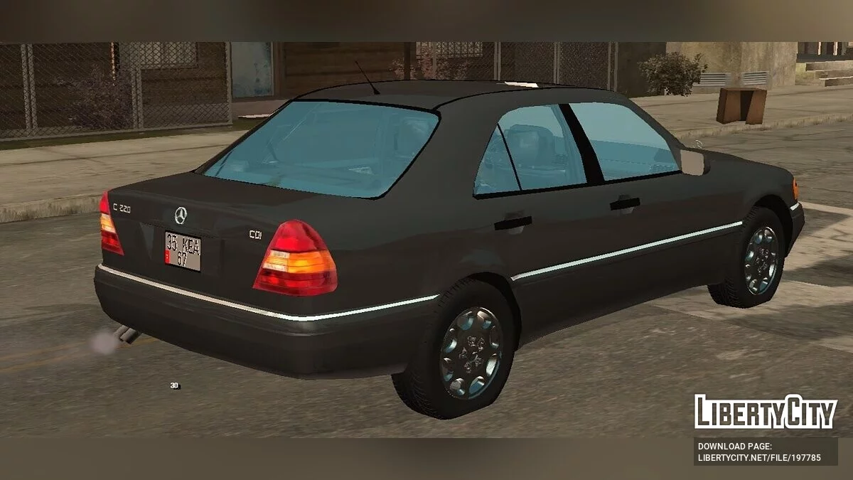Bilal's Mercedes-Benz C220 CDI W202 / GTA San Andreas (iOS, Android)