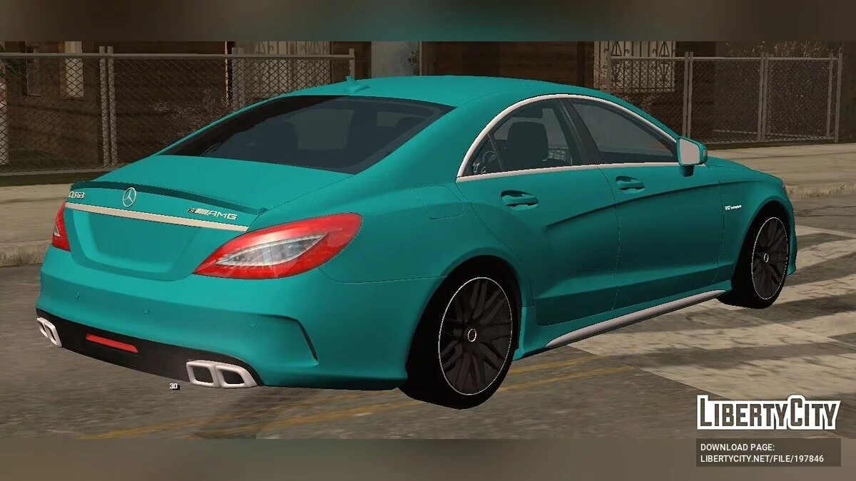 Mercedes-Benz CLS G63 (DFF فقط) / GTA سان أندرياس (iOS، أندرويد)
