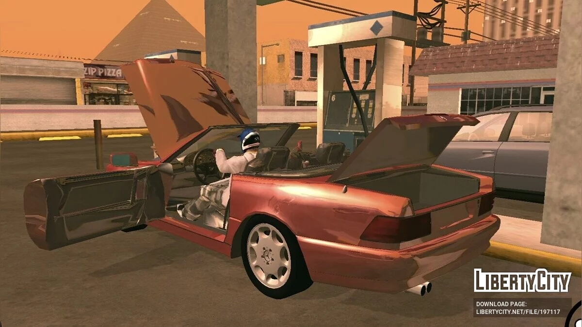Mercedes SL500 2002 (DFF Only) / GTA San Andreas (iOS, Android)