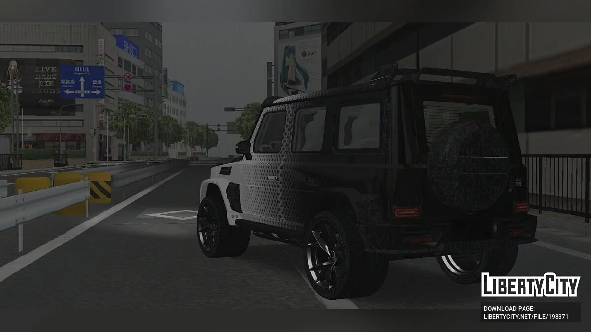 Mercedes-Benz G63 / GTA سان أندرياس (iOS، أندرويد)