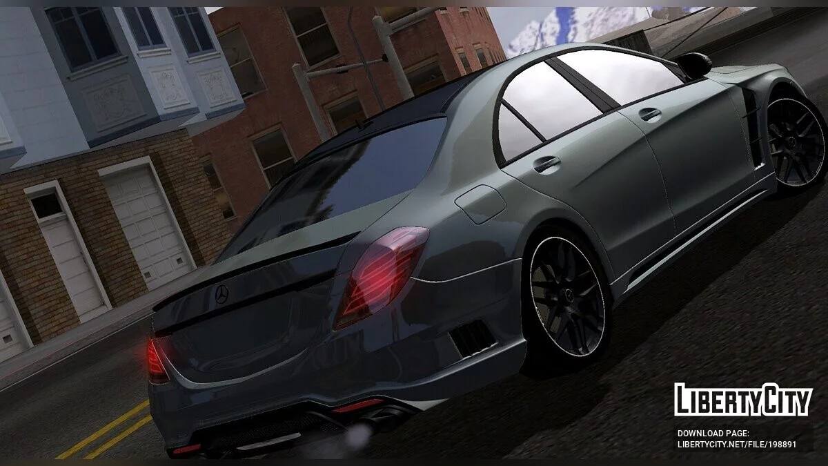 Mercedes-Benz W222 S65 Bisson (лише DFF) / GTA San Andreas (iOS, Android)