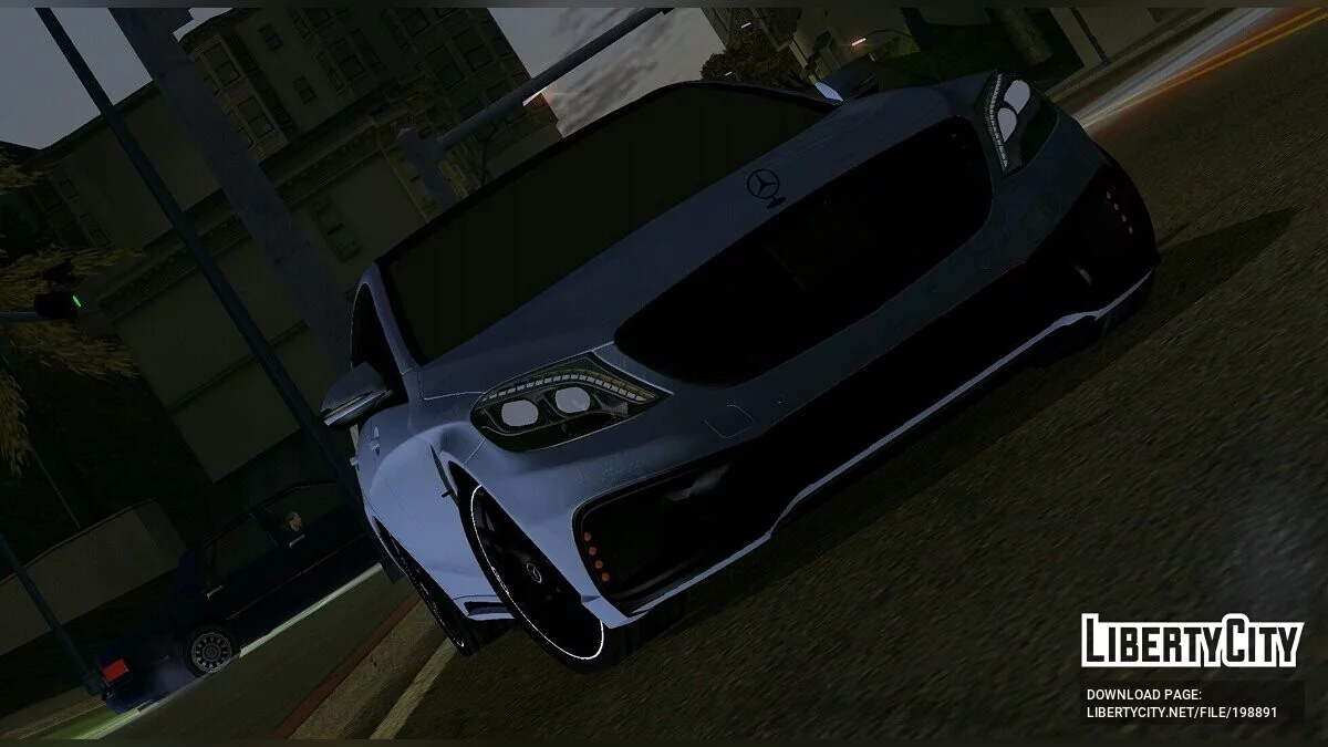 Mercedes-Benz W222 S65 Bisson (лише DFF) / GTA San Andreas (iOS, Android)