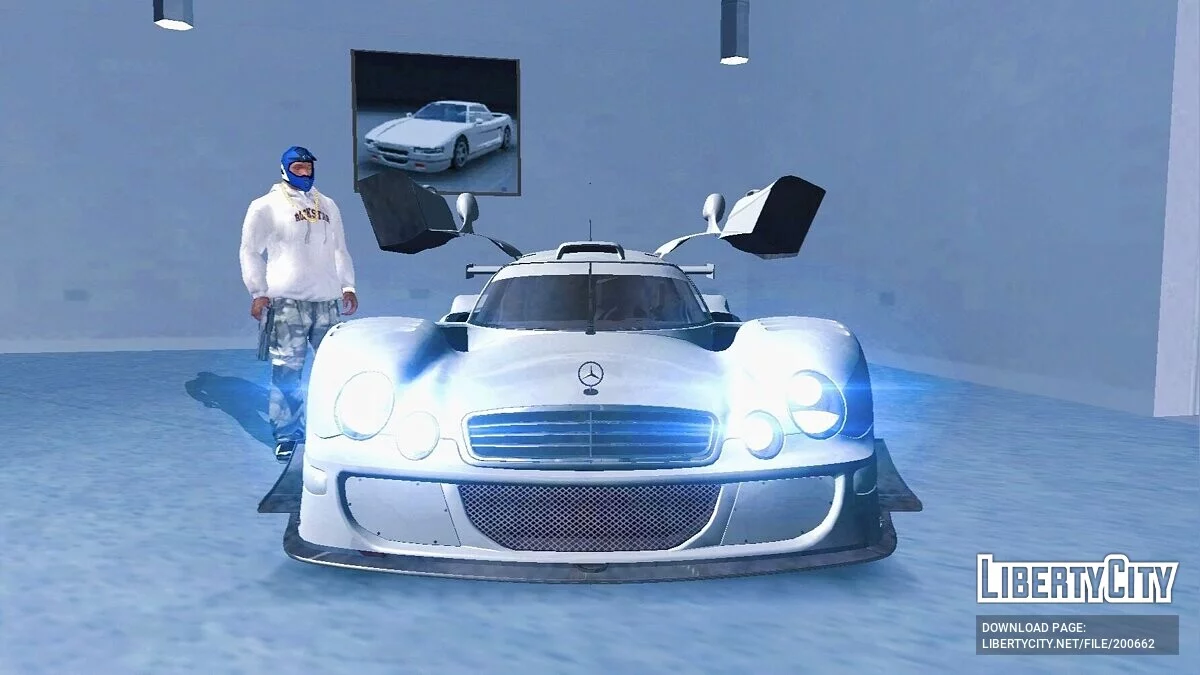 Mercedes-Benz CLK GTR (仅DFF) / GTA San Andreas (iOS, Android)
