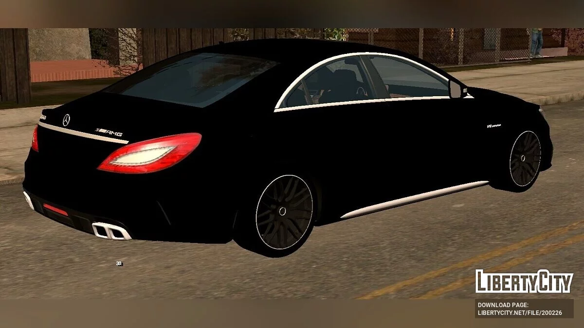 Mercedes-Benz CLS63 (Only DFF) / GTA San Andreas (iOS, Android)
