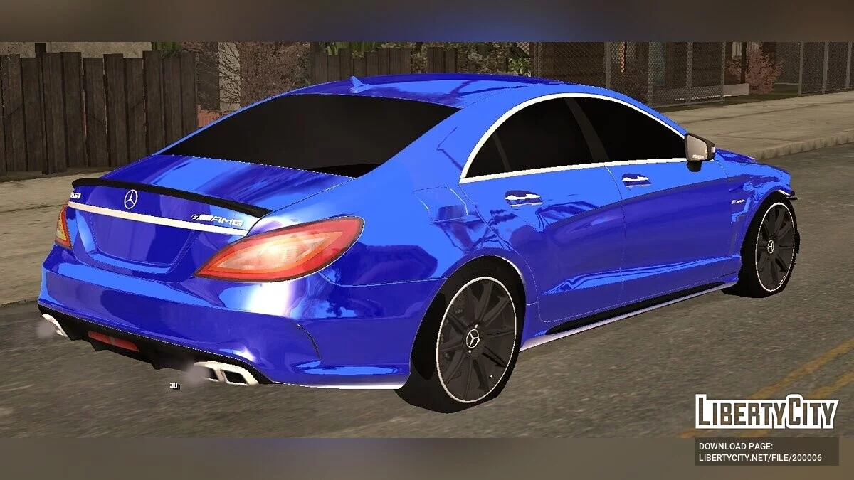 Mercedes-Benz CLS63 Dañado / GTA San Andreas (iOS, Android)