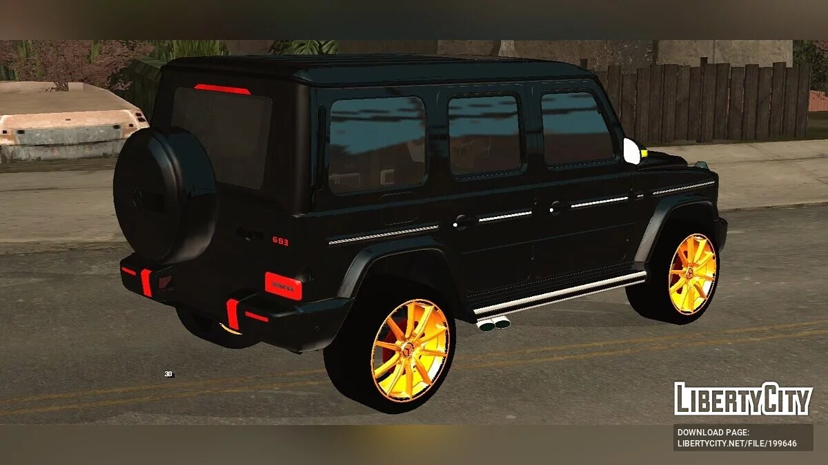 Mercedes-Benz G Wagon 2020 (Nur DFF) / GTA San Andreas (iOS, Android)
