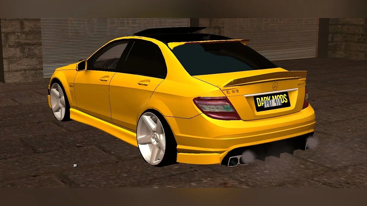 Mercedes-Benz C63 W204 / GTA San Andreas (iOS, Android)