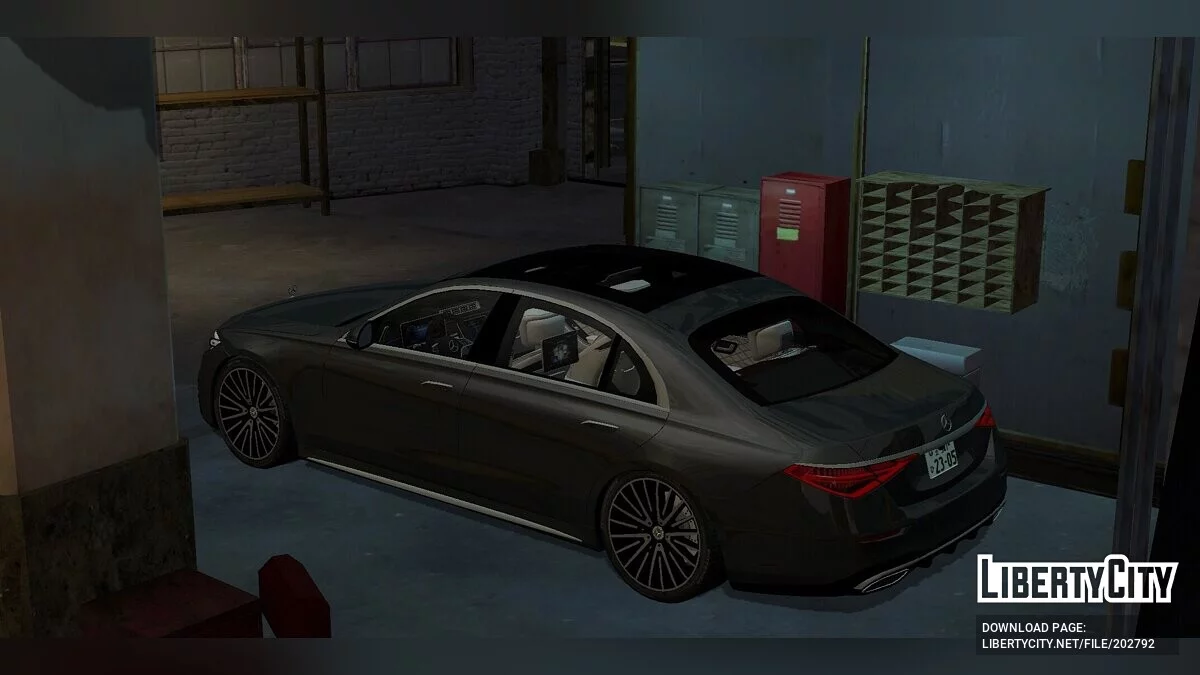 Mercedes-Benz W223 / GTA San Andreas (iOS, Android)