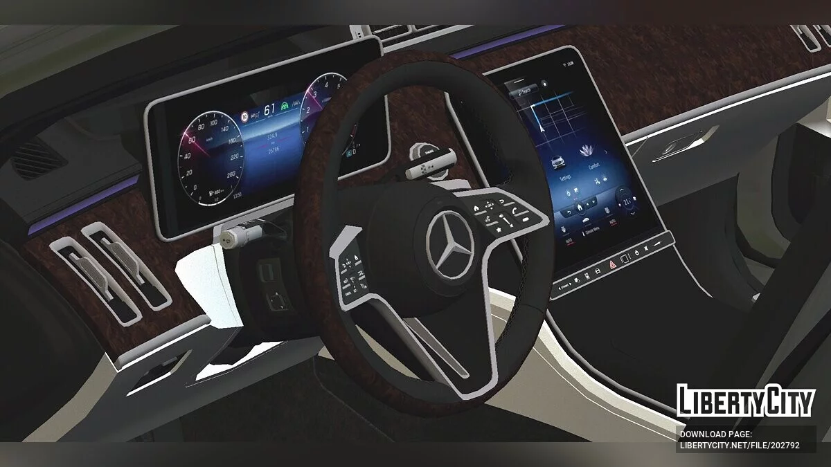 Mercedes-Benz W223 / GTA San Andreas (iOS, Android)