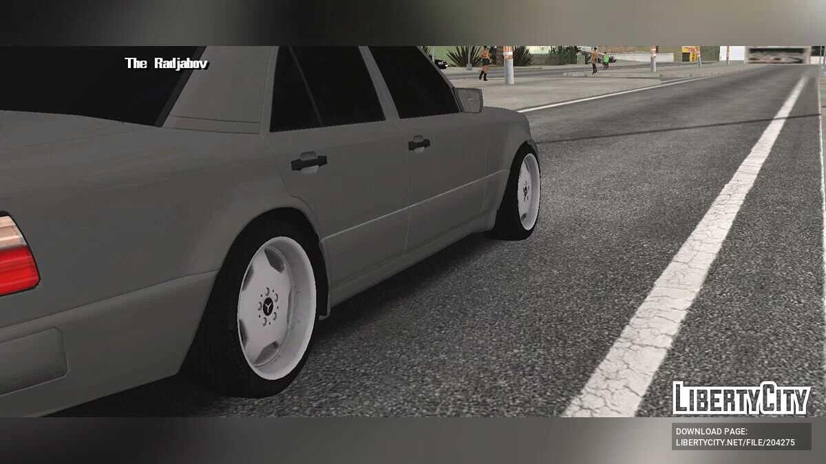 Mercedes Benz E500 W124 / GTA San Andreas (iOS, Android)