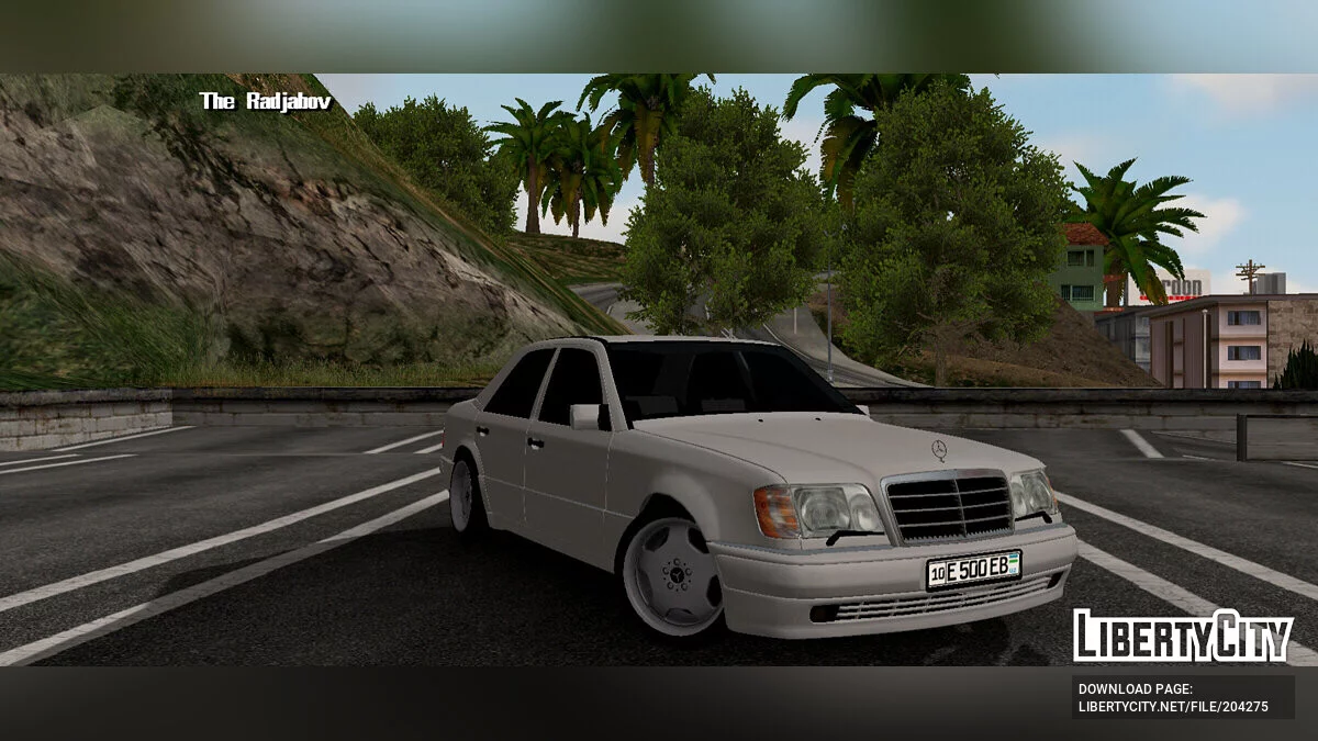 Mercedes Benz E500 W124 / GTA San Andreas (iOS, Android)