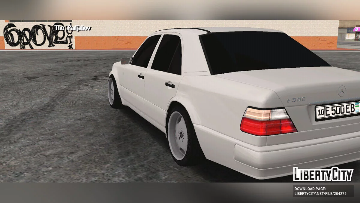 Mercedes Benz E500 W124 / GTA San Andreas (iOS, Android)