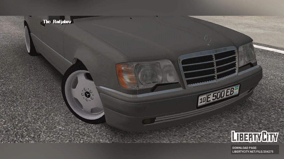 Mercedes Benz E500 W124 / GTA San Andreas (iOS, Android)