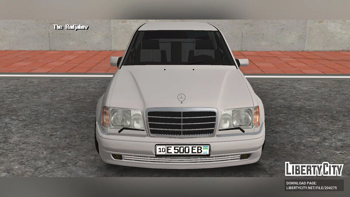 Mercedes Benz E500 W124 / GTA San Andreas (iOS, Android)