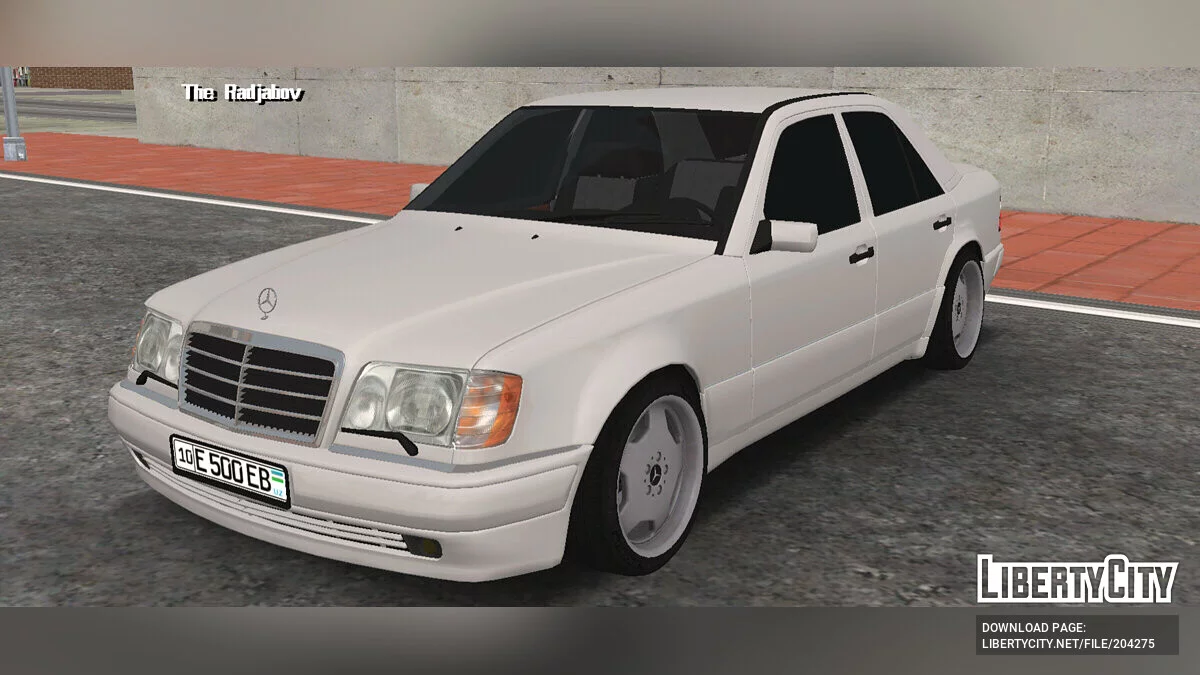 Mercedes Benz E500 W124 / GTA San Andreas (iOS, Android)