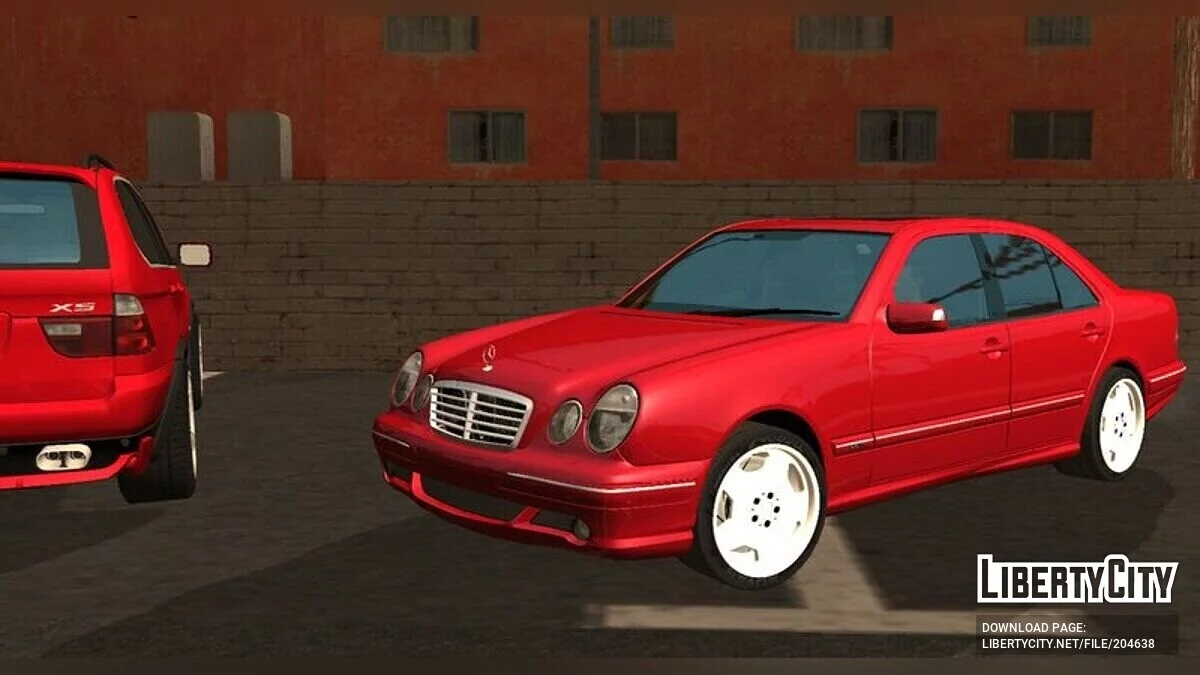 Mercedes-Benz E55 AMG (W210) / GTA San Andreas (iOS, Android)