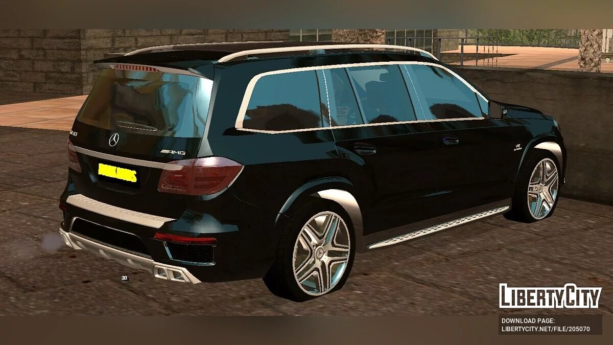 Mercedes-Benz ML63 AMG (sadece DFF) / GTA San Andreas (iOS, Android)