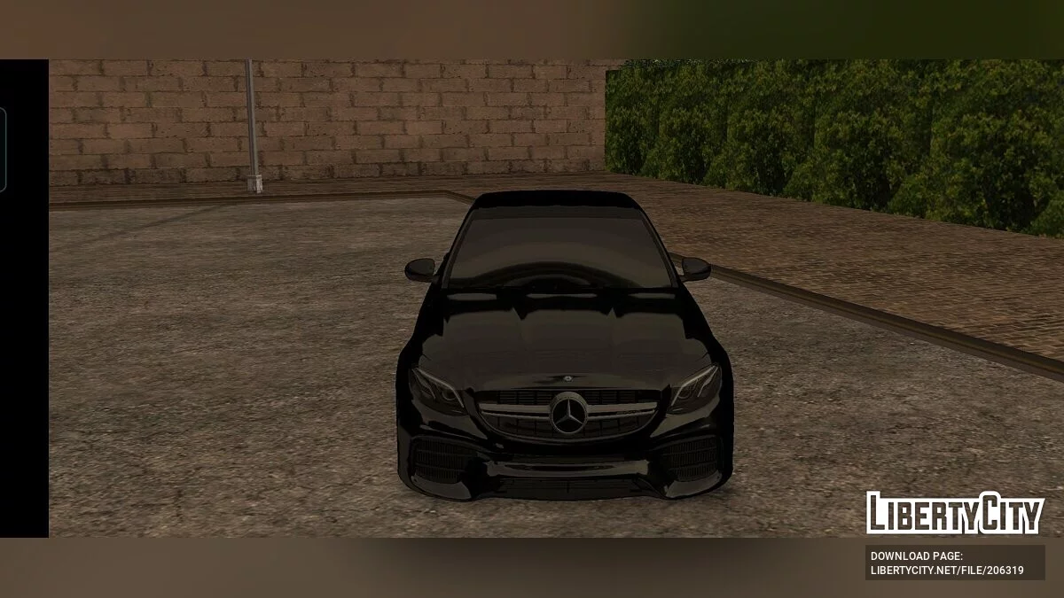 Mercedes E63s / GTA San Andreas (iOS, Android)