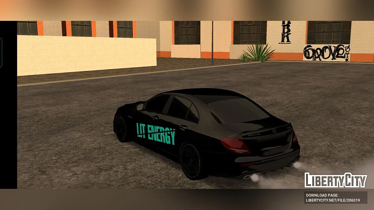 Mercedes E63s / GTA San Andreas (iOS, Android)