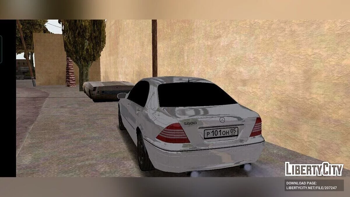Mercedes W220 (S600) / GTA San Andreas (iOS, Android)