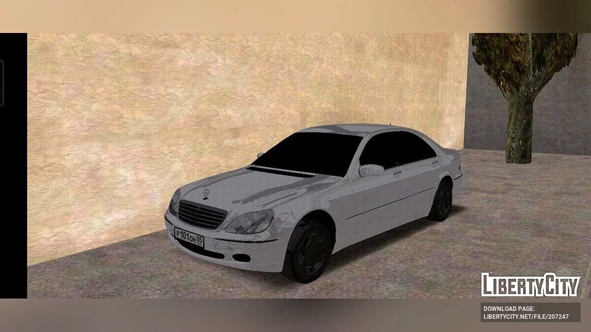 Mercedes W220 (S600) / GTA San Andreas (iOS, Android)