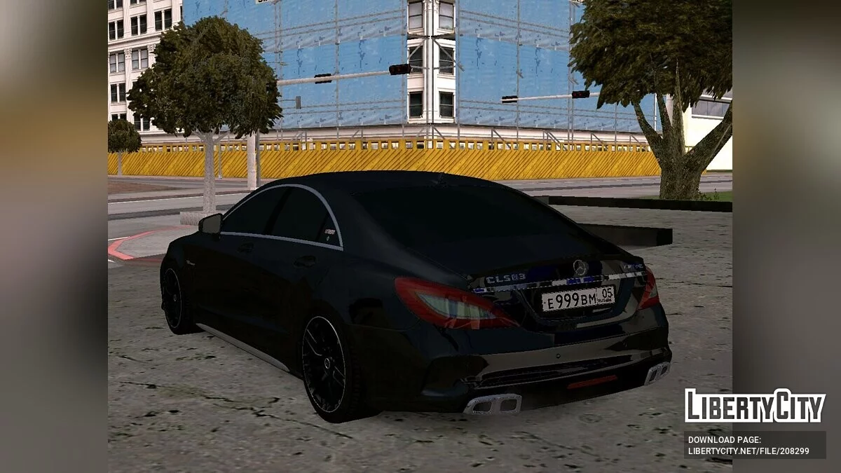 Mercedes-Benz CLS 63 WENGALLBI / GTA سان أندرياس (iOS، أندرويد)