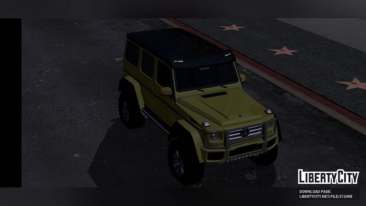 Mercedes-Benz G500 4x4² (Only DFF) / GTA San Andreas (iOS, Android)