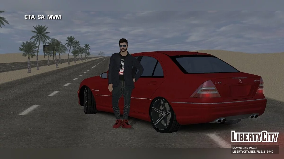 Mercedes-Benz C32 / GTA San Andreas (iOS, Android)