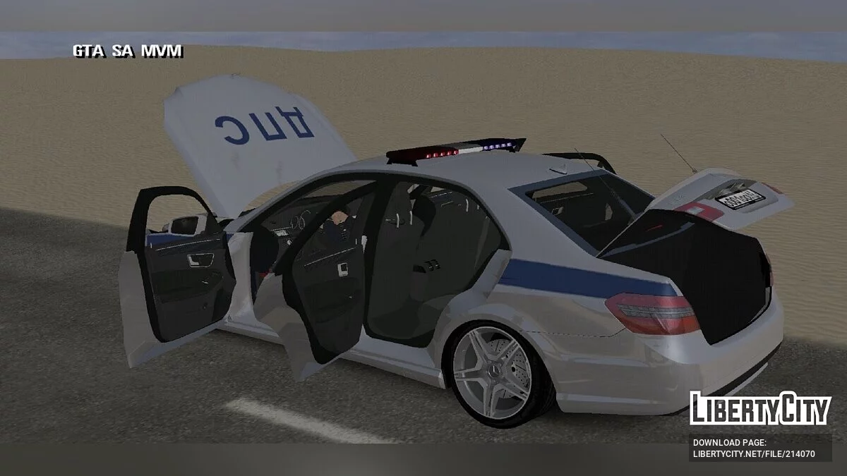 Mercedes-Benz E63 Police / GTA San Andreas (iOS, Android)