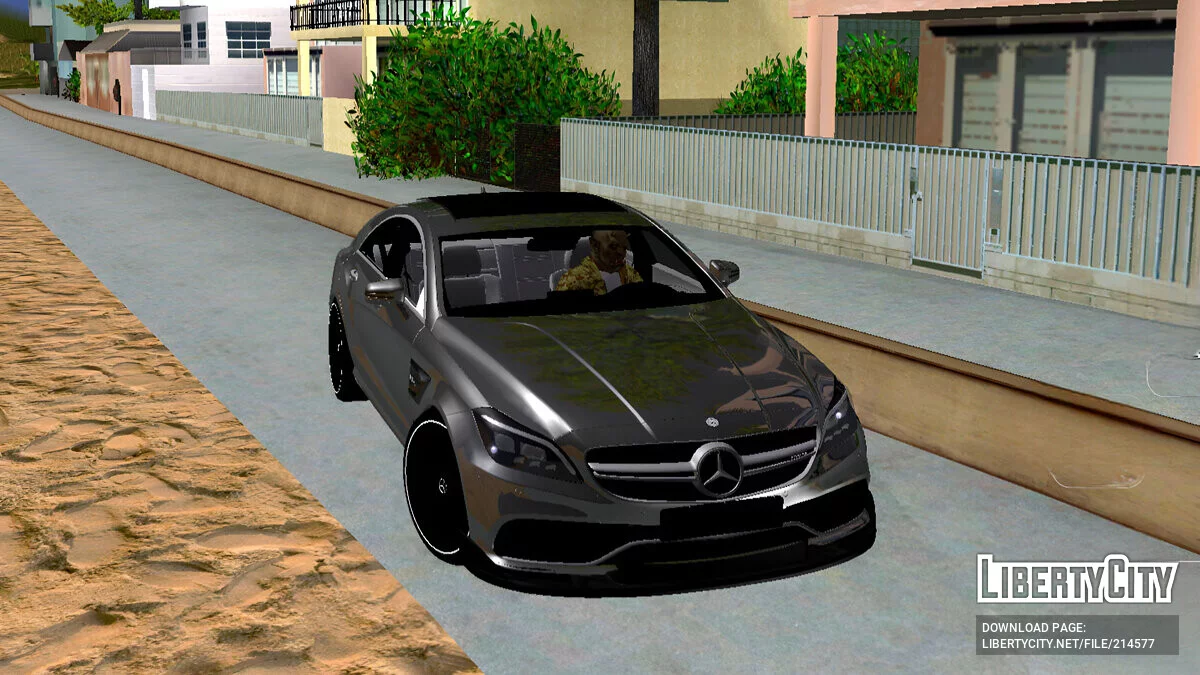 Mercedes Benz CLS63 (DFF Only) / GTA San Andreas (iOS, Android)