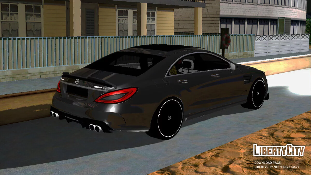 Mercedes Benz CLS63 (DFF Only) / GTA San Andreas (iOS, Android)