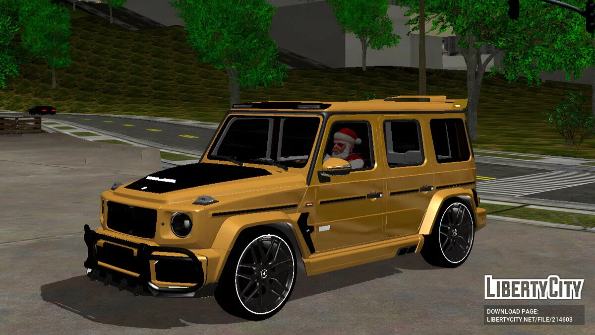 مرسيدس بنز G63 برابوس (DFF فقط) / GTA سان أندرياس (iOS، أندرويد)