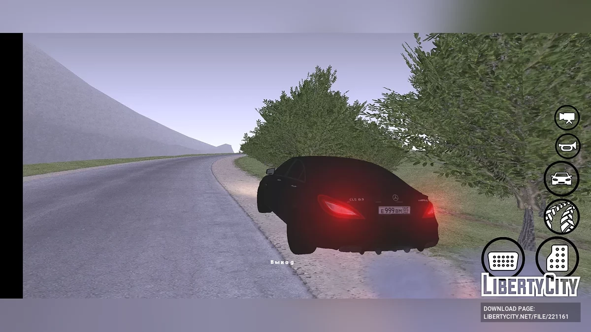 Mercedes CLS 63 sAMG WENGALLBI / GTA San Andreas (iOS, Android)