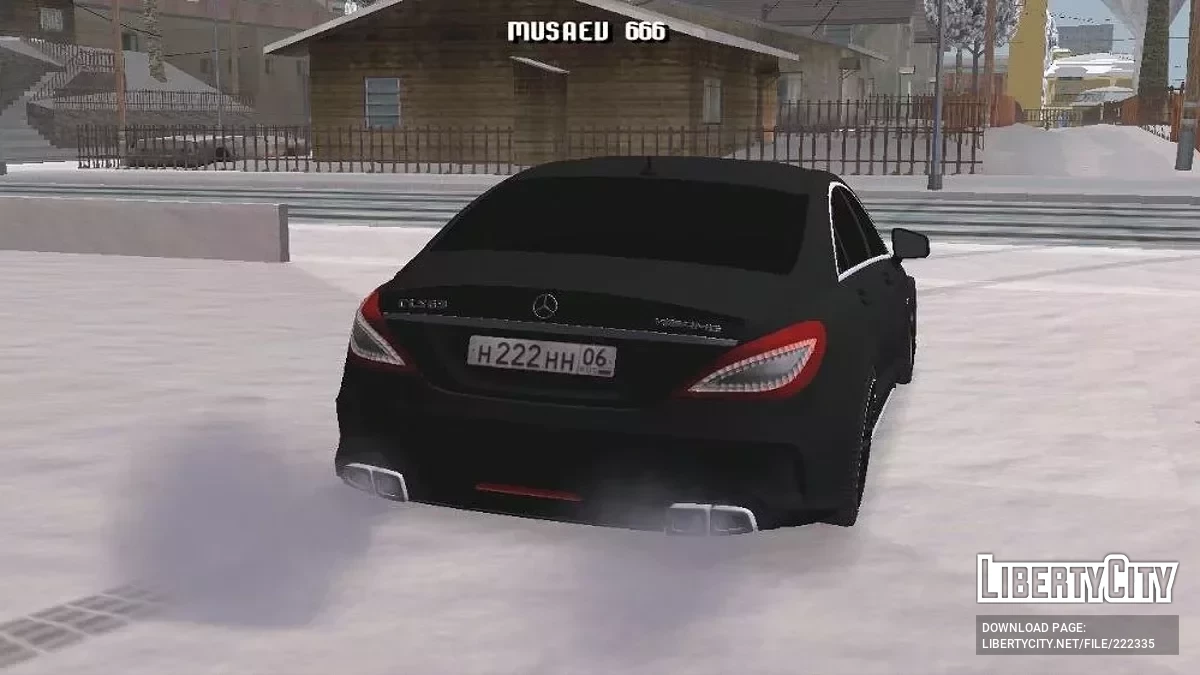 Mercedes-Benz CLS 63 AMG / GTA San Andreas (iOS, Android)