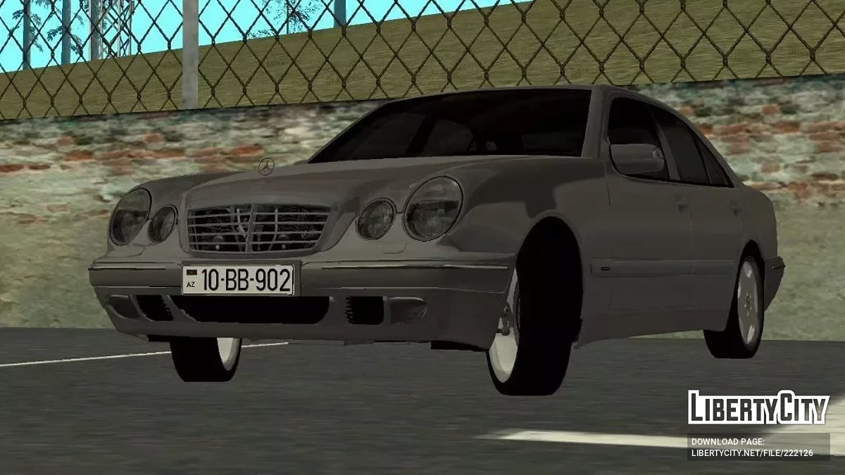 Mercedes-Benz W210 / GTA سان أندرياس (iOS، أندرويد)