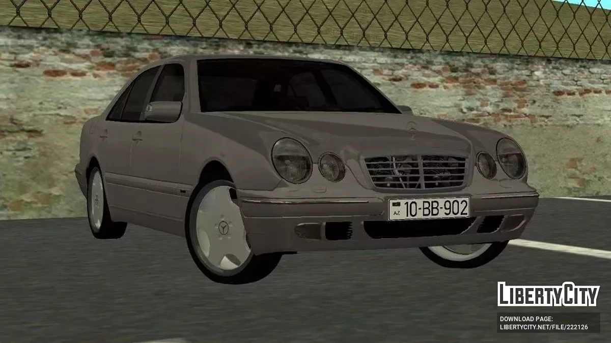 Mercedes-Benz W210 / GTA سان أندرياس (iOS، أندرويد)