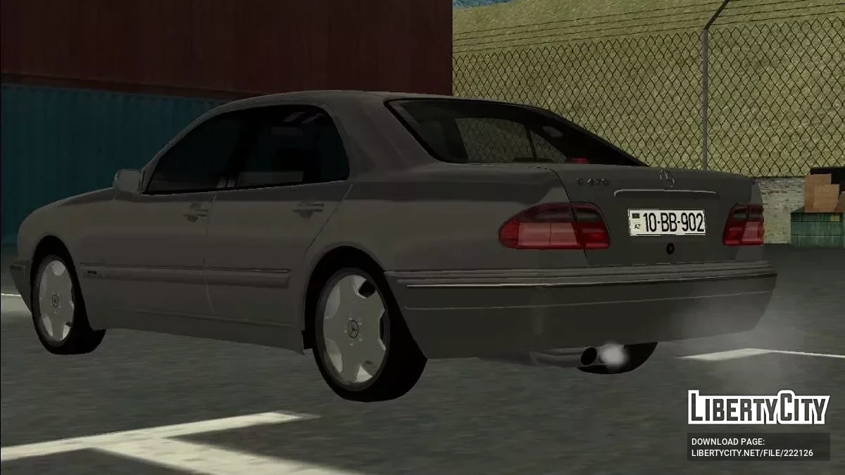 Mercedes-Benz W210 / GTA سان أندرياس (iOS، أندرويد)