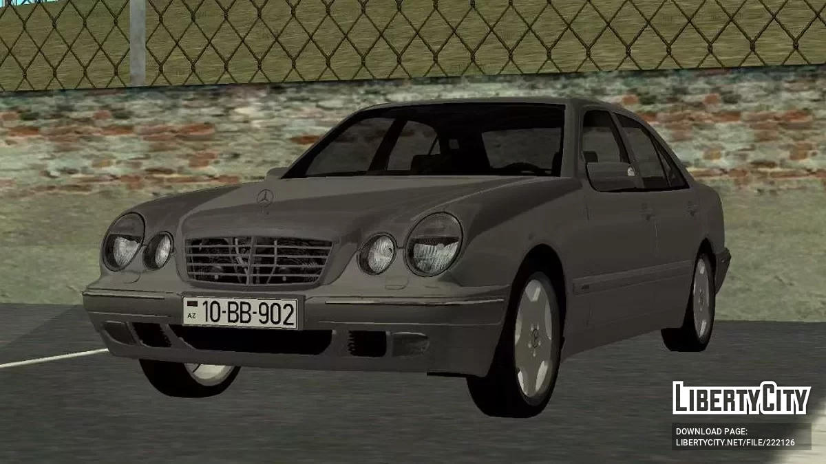 Mercedes-Benz W210 / GTA سان أندرياس (iOS، أندرويد)