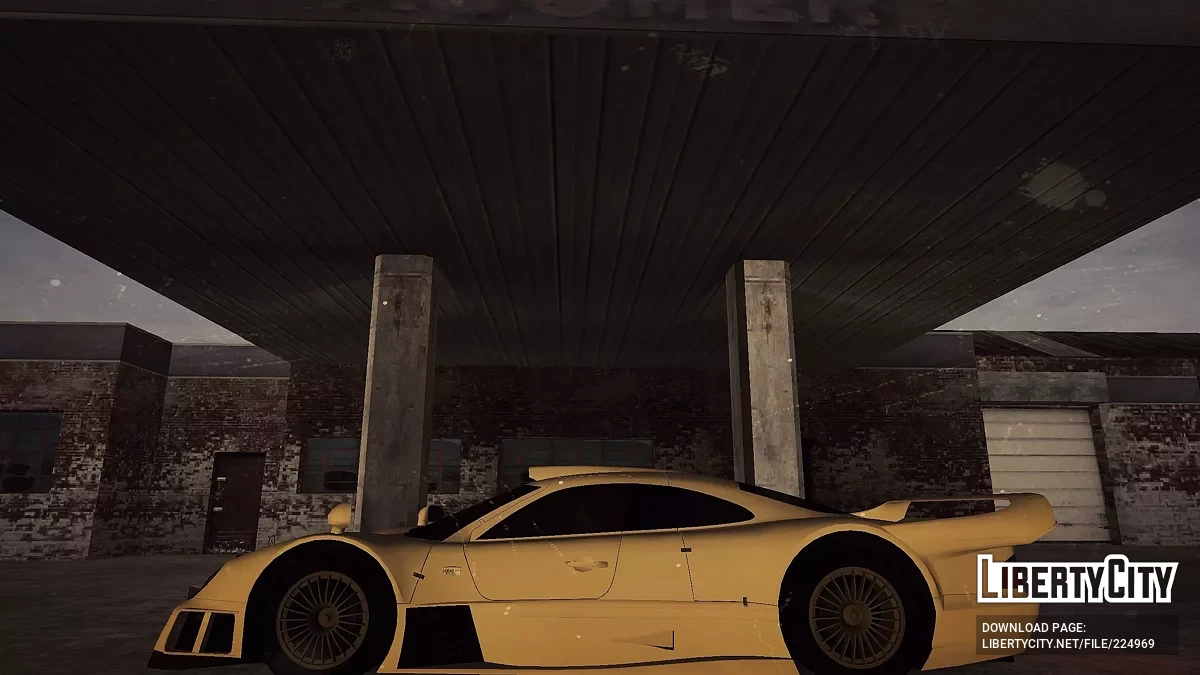1998 Mercedes-Benz CLK GTR Straßenversion / GTA San Andreas (iOS, Android)
