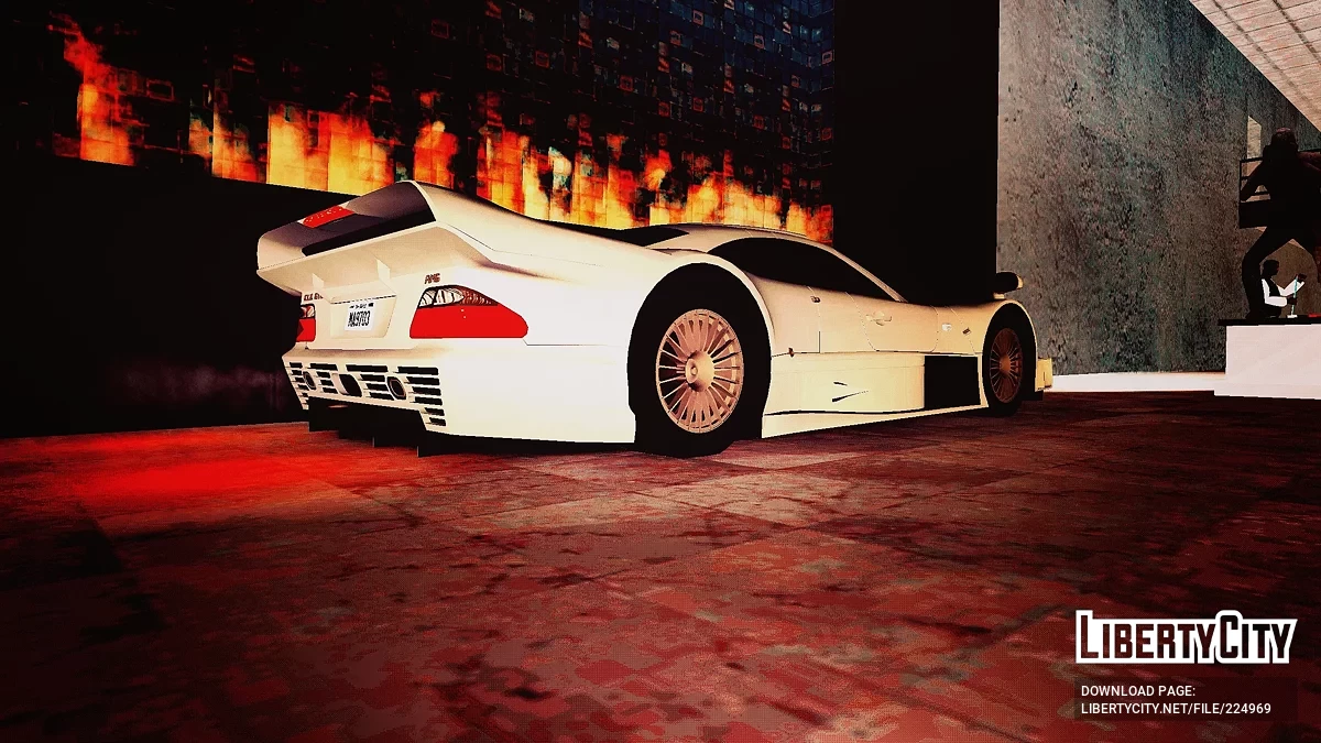 1998 Mercedes-Benz CLK GTR Straßenversion / GTA San Andreas (iOS, Android)