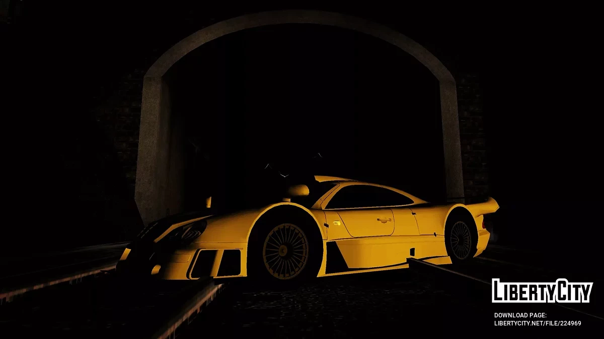 1998 Mercedes-Benz CLK GTR Straßenversion / GTA San Andreas (iOS, Android)
