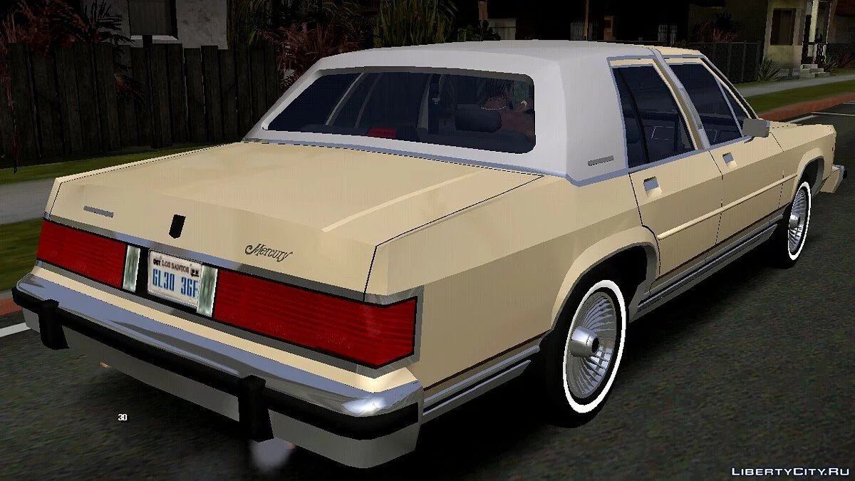 Mercury Grand Marquis 1986 (apenas DFF) / GTA San Andreas (iOS, Android)