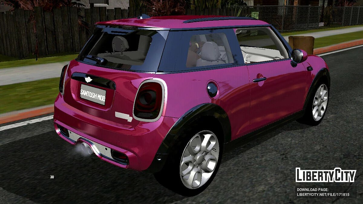 Mini Cooper S 2019 (DFF only) / GTA San Andreas (iOS, Android)