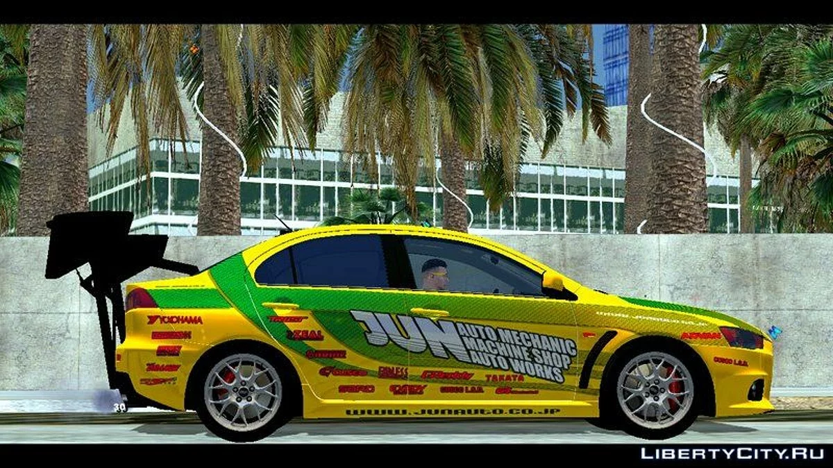 2008 Mitsubishi Lancer Evolution X / GTA San Andreas (iOS, Android)