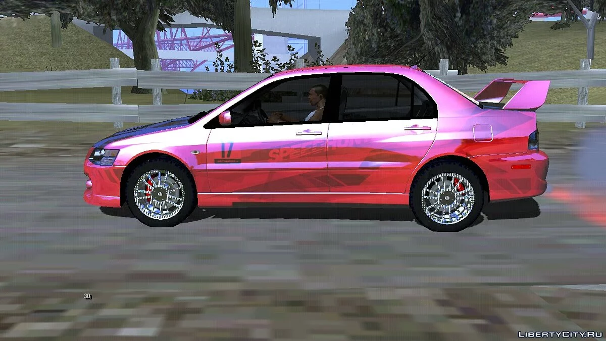 معدل ميتسوبيشي لانسر إيفولوشن IX MR [RHA] / GTA سان أندرياس (iOS، أندرويد)