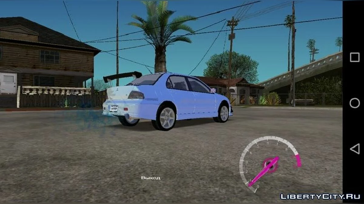 Mitsubishi Lancer EVO VIII Tunable / GTA San Andreas (iOS, Android)
